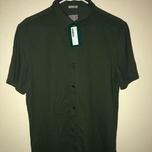 Button up short sleeve shirt brand new